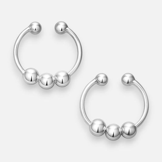 Piercing Argolla Septum Esferas 10 mm