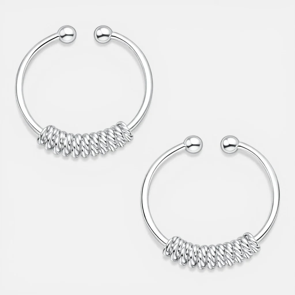 Piercing Argolla Septum Entorchada 10 mm