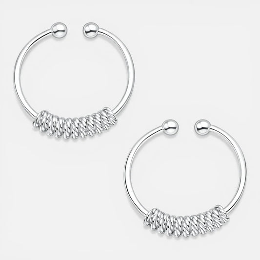 Piercing Argolla Septum Entorchada 10 mm