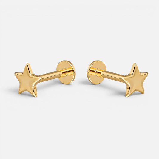Piercing Flat Estrella 5 mm