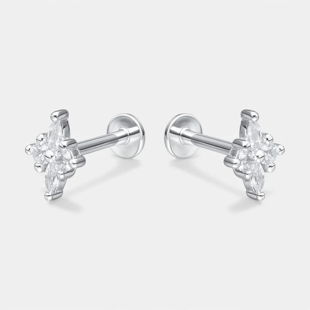 Piercing Flat Flor Circones