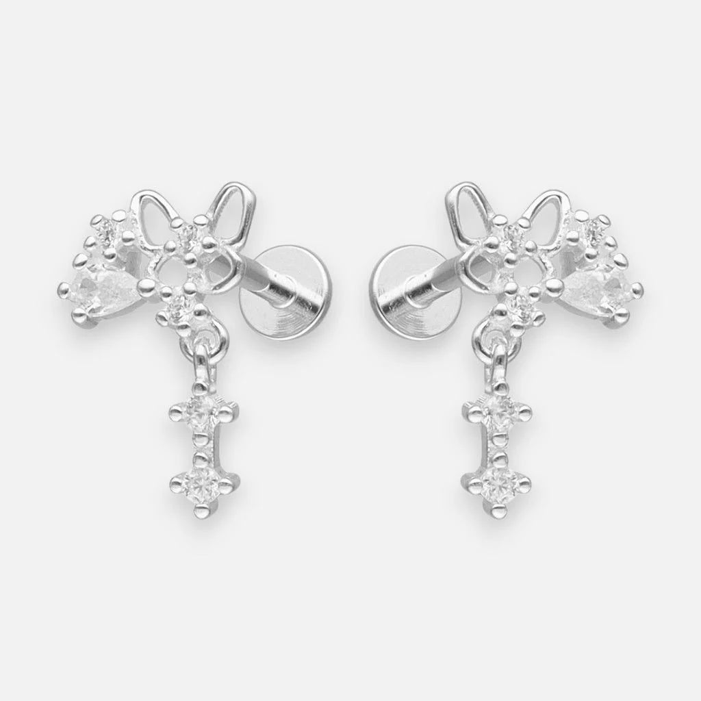 Piercing Flat Mariposa Circones