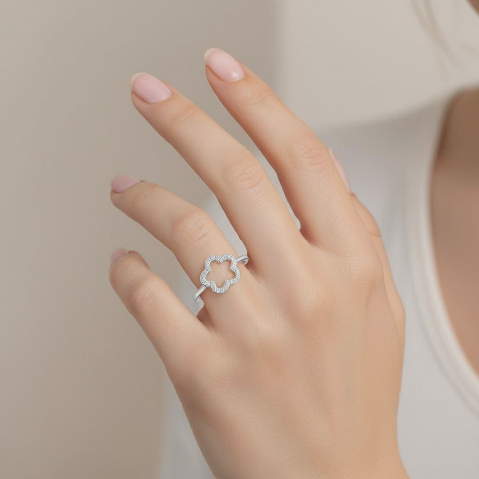 Anillo Flor Circones