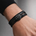 Pulsera Acero Quirúrgico Trenzada Árbol de la Vida