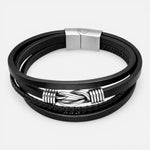 Pulsera Acero Quirúrgico Trenzada Nudo