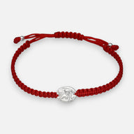 Pulsera Ajustable Baby Hilo Rojo Ángel de la Guarda