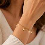 Pulsera Ajustable Estrellas