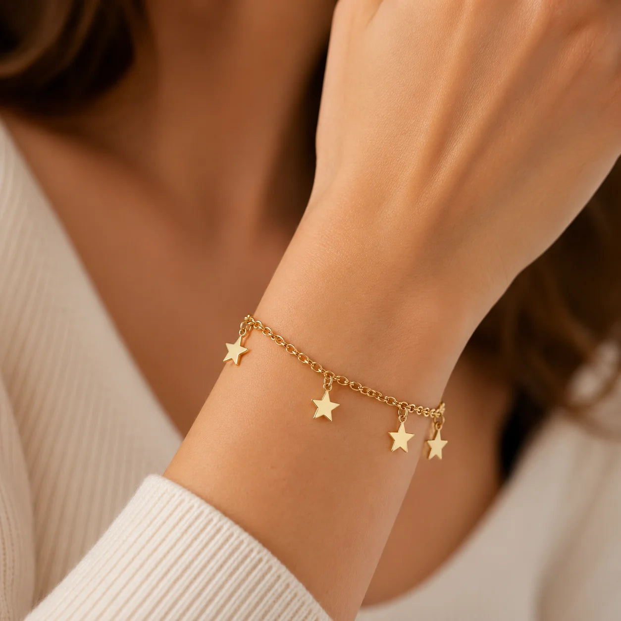 Pulsera Ajustable Estrellas