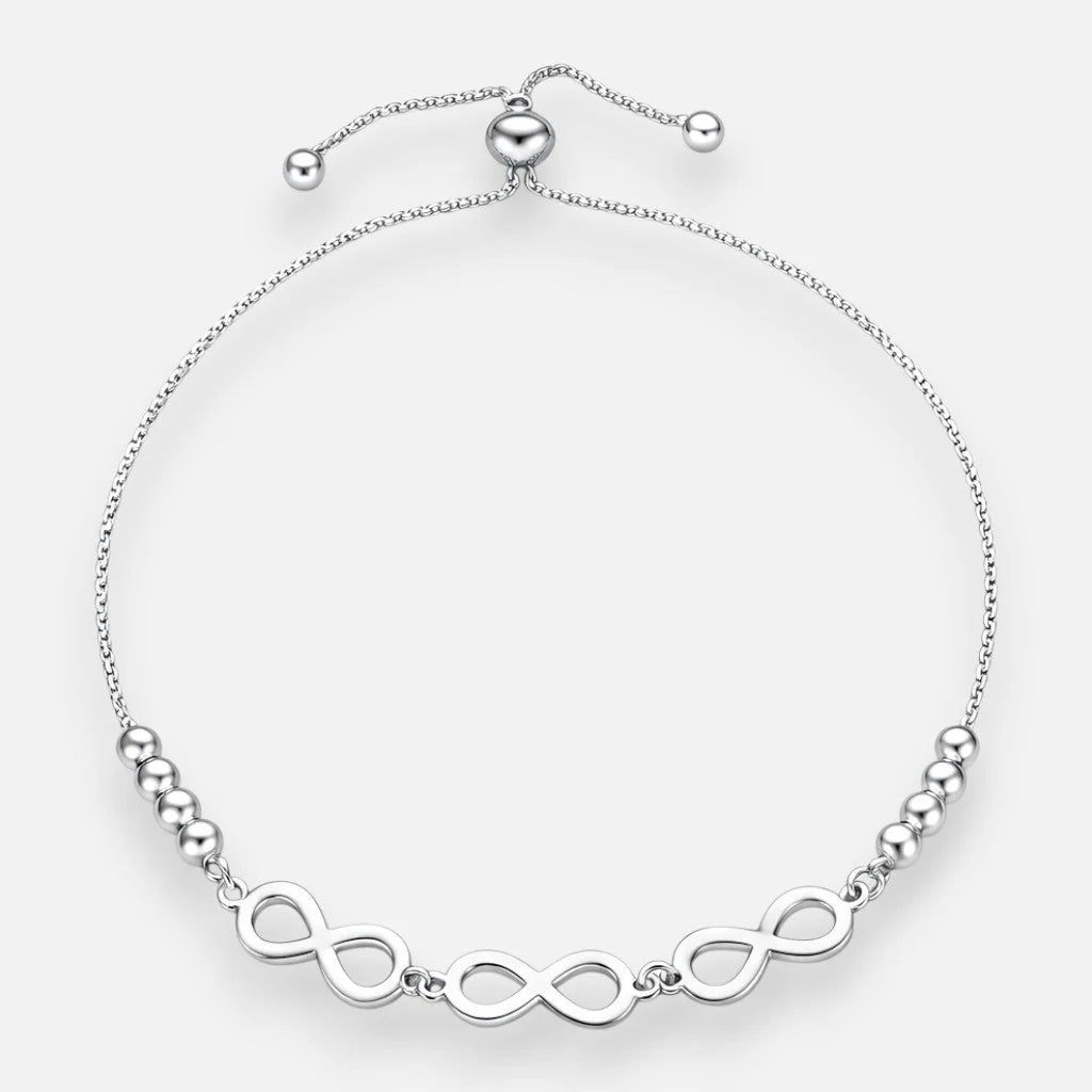 Pulsera Ajustable Infinitos Esferas
