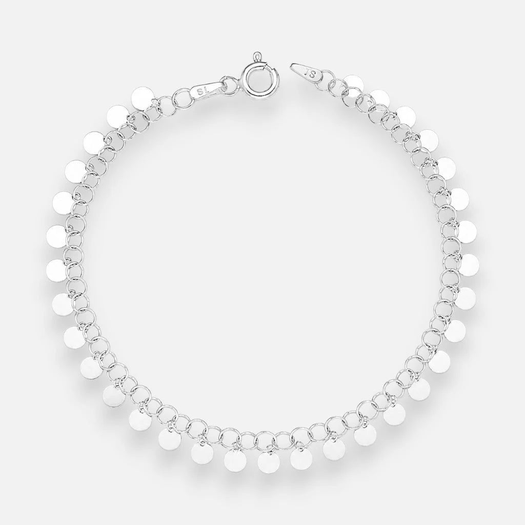 Pulsera Monedas Círculos