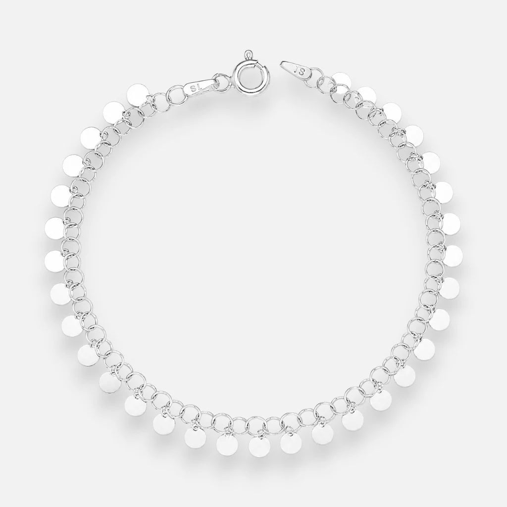 Pulsera Monedas Círculos