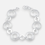 Pulsera Círculos Lisos Facetados