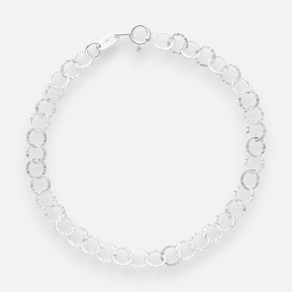 Pulsera Círculos Martillados