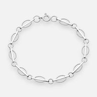 Pulsera Círculos Óvalos