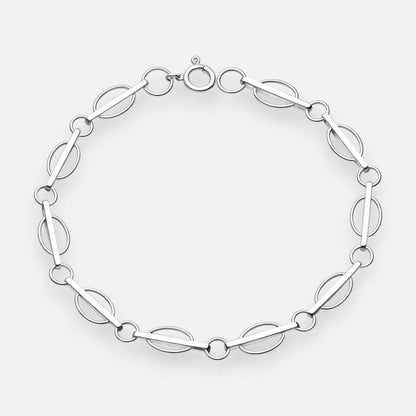 Pulsera Círculos Óvalos