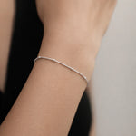 Pulsera Cola de Topo con Esferas