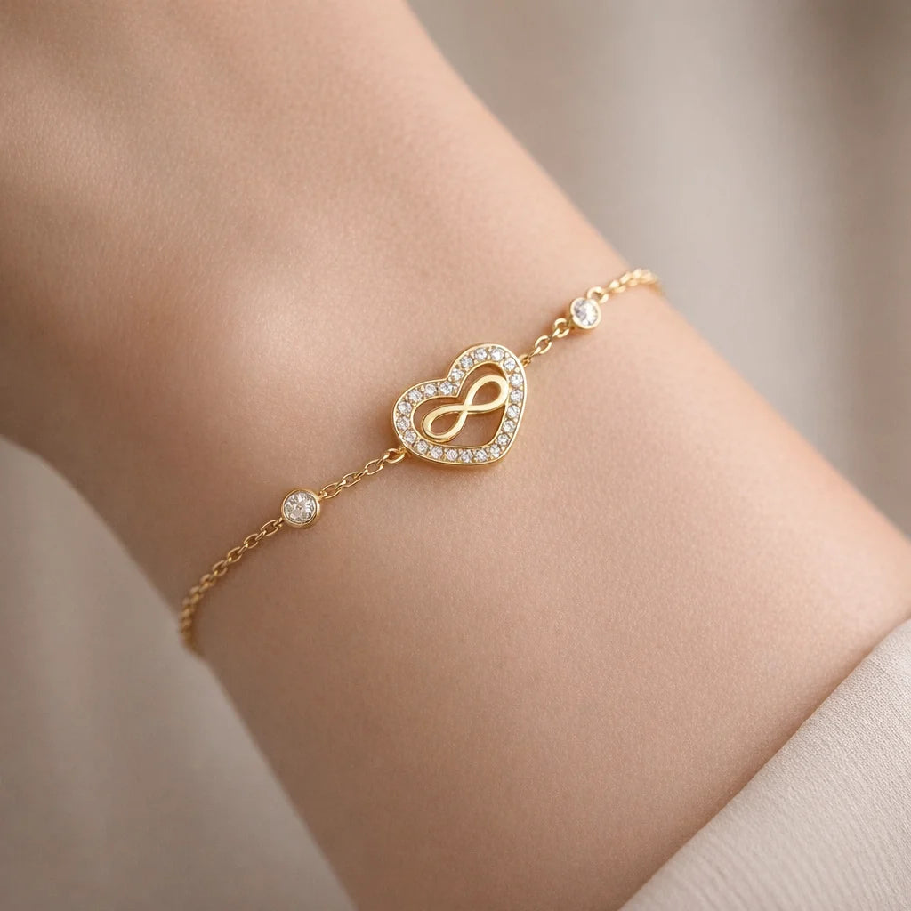 Pulsera Corazón Infinito Circones