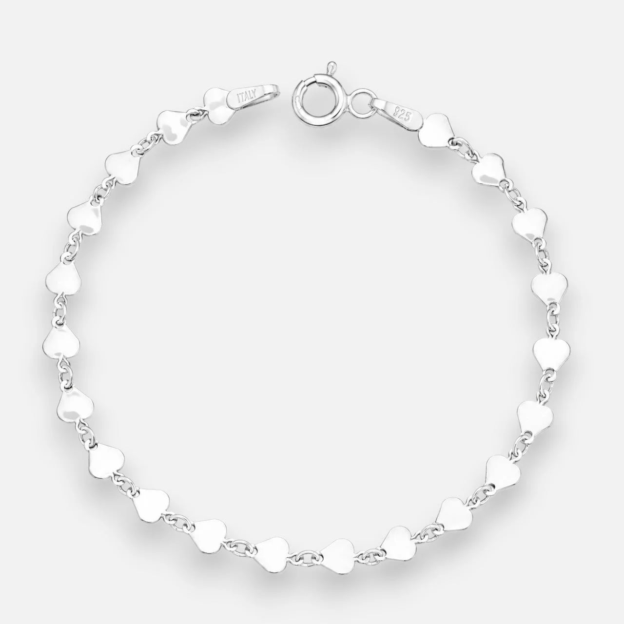 Pulsera Corazones 16 cm