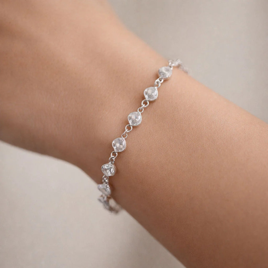 Pulsera Corazones Circones