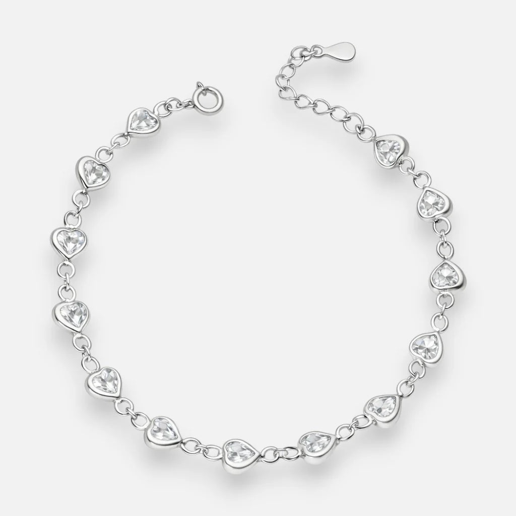 Pulsera Corazones Circones