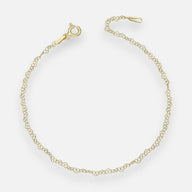 Pulsera Corazones Entrelazados