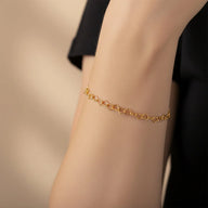 Pulsera Corazones Entrelazados