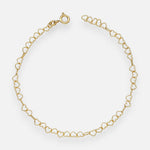 Pulsera Corazones Entrelazados
