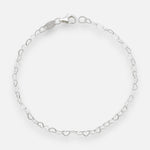Pulsera Corazones Entrelazados