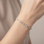 Pulsera Cristales Hecho con Swarovski Esferas