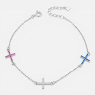 Pulsera Cruces Circones Multicolor