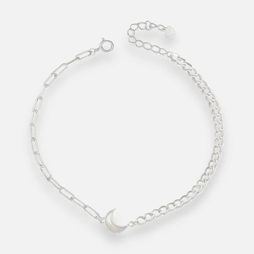 Pulsera Desigual Media Luna Ópalo Blanco