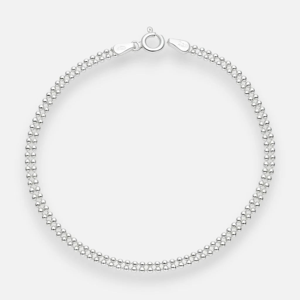 Pulsera Doble Esferas