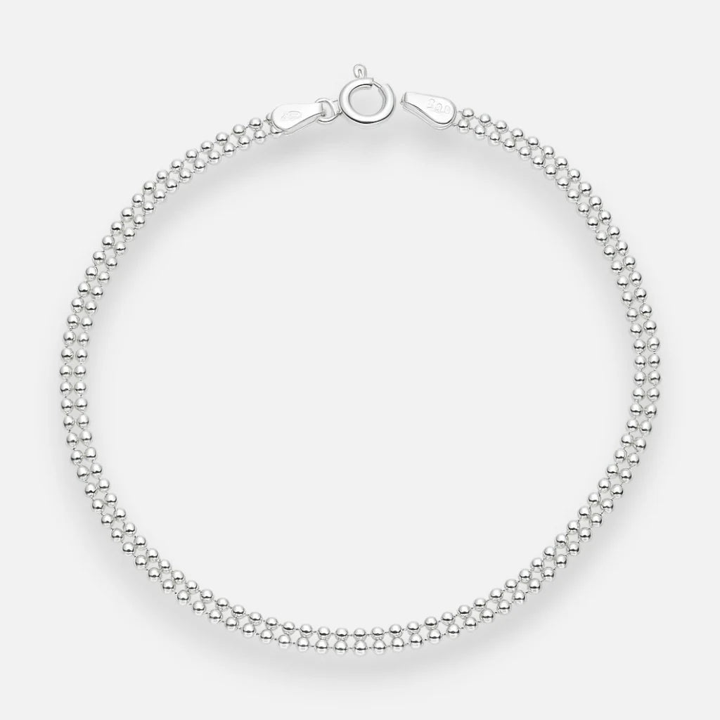 Pulsera Doble Esferas