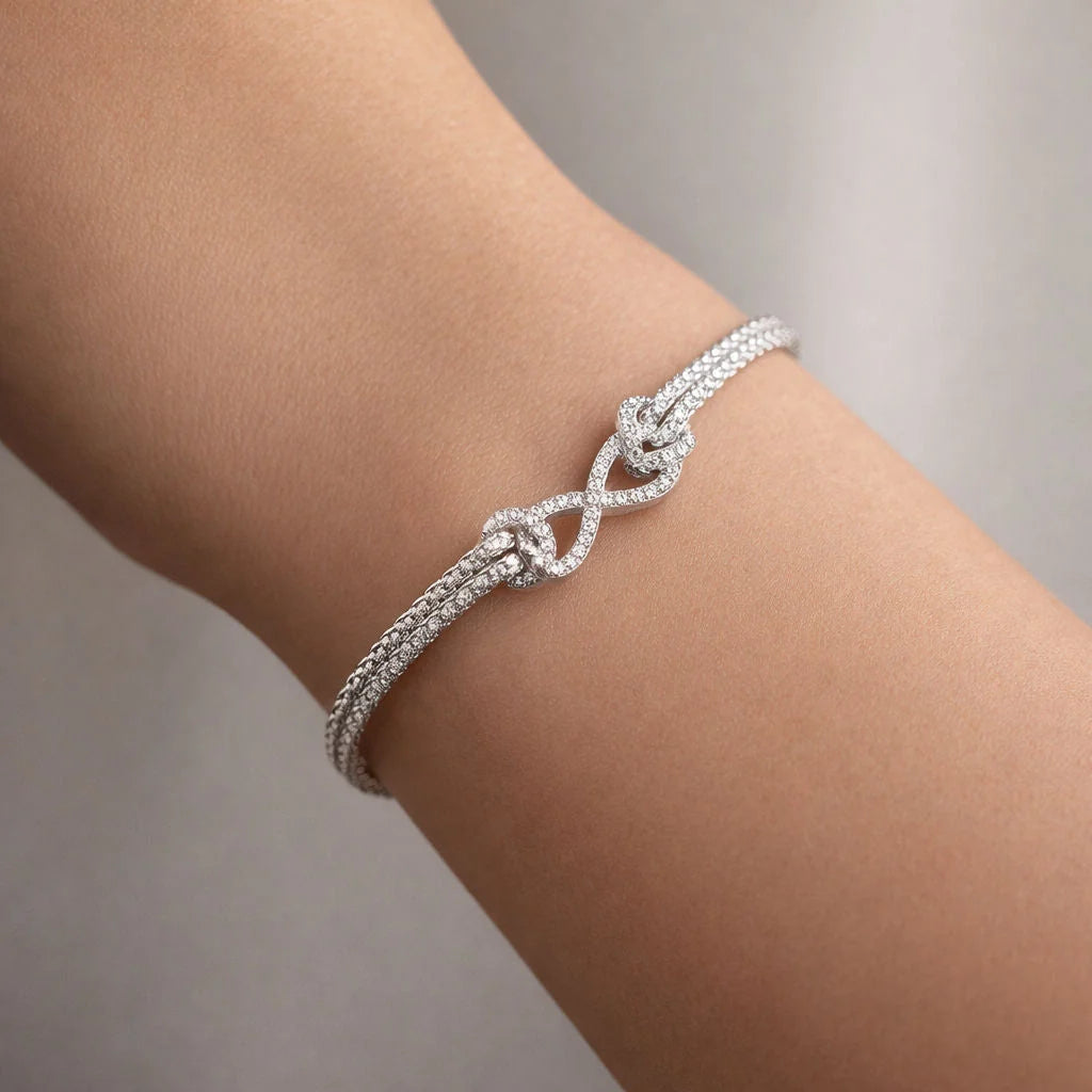 Pulsera Doble Espuma Infinito