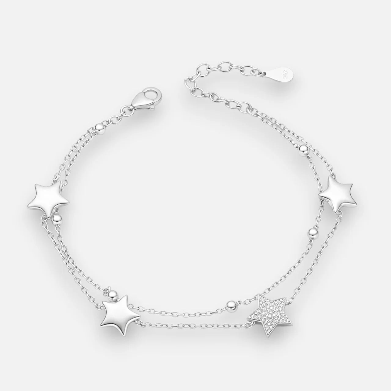 Pulsera Doble Estrella Circones