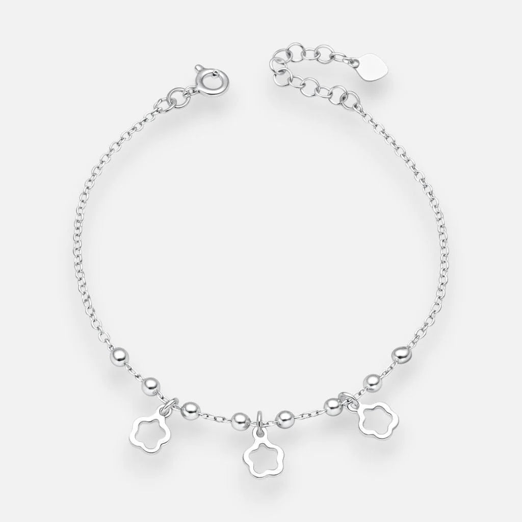 Pulsera Esferas Flores