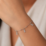 Pulsera Esferas Infinitos Circones