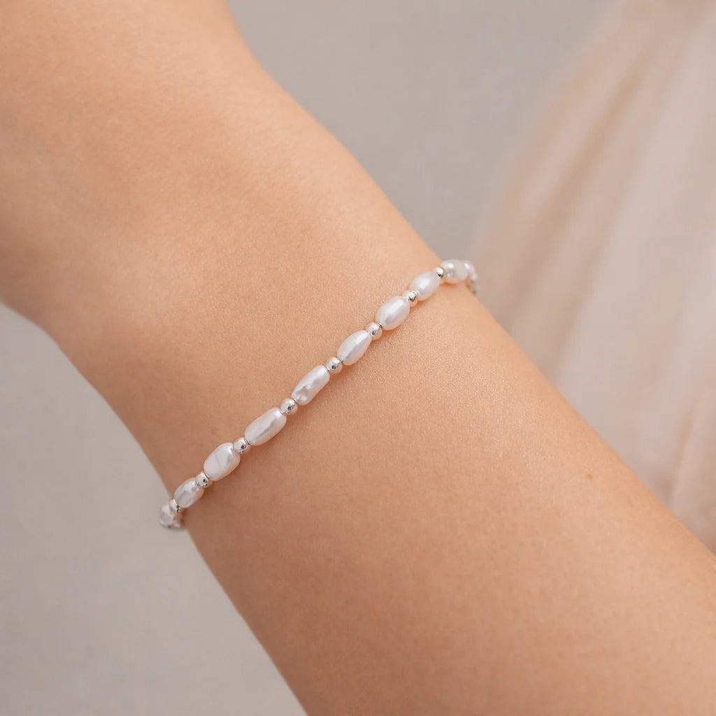 Pulsera Esferas Perlas