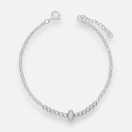 Pulsera Esferas Satinada y Lisas