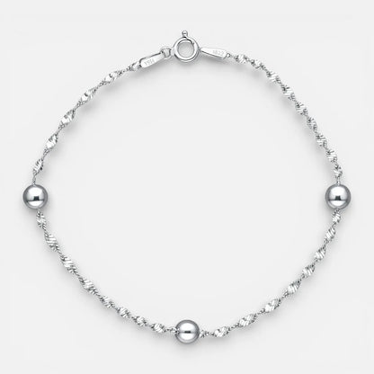Pulsera Espiral Esferas