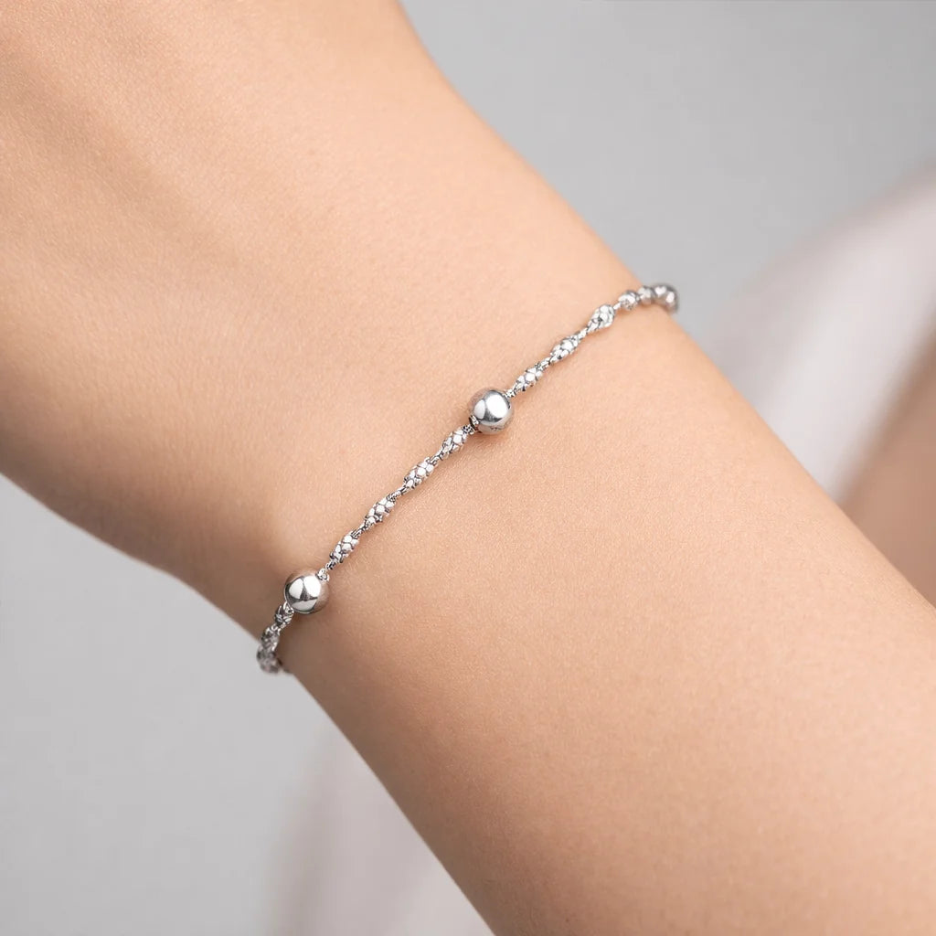 Pulsera Espiral Esferas