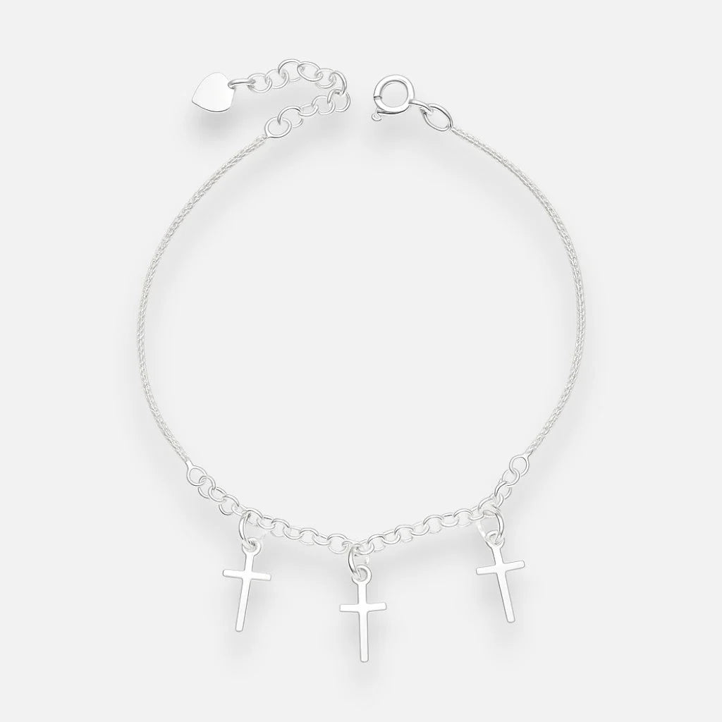 Pulsera Espuma Cruces