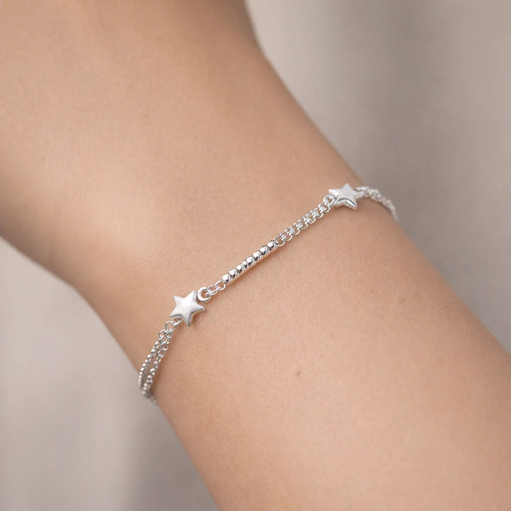 Pulsera Estrellas Barritas Entorchadas