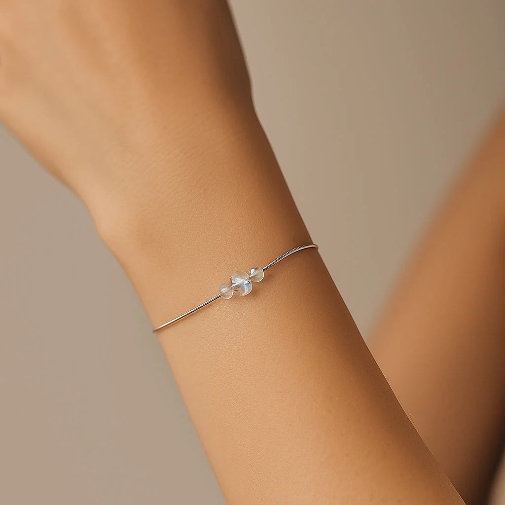 Pulsera Hecho con Cristal Swarovski Tornasol