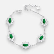 Pulsera Lady Circones Esmeralda AH8973-0