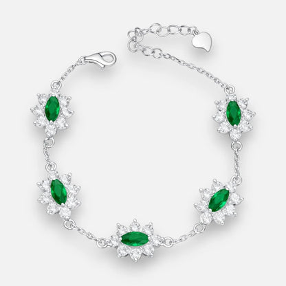 Pulsera Lady Circones Esmeralda AH8973-0