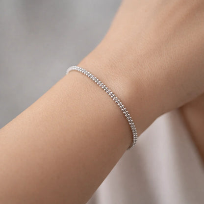 Pulsera Malla de Esferas
