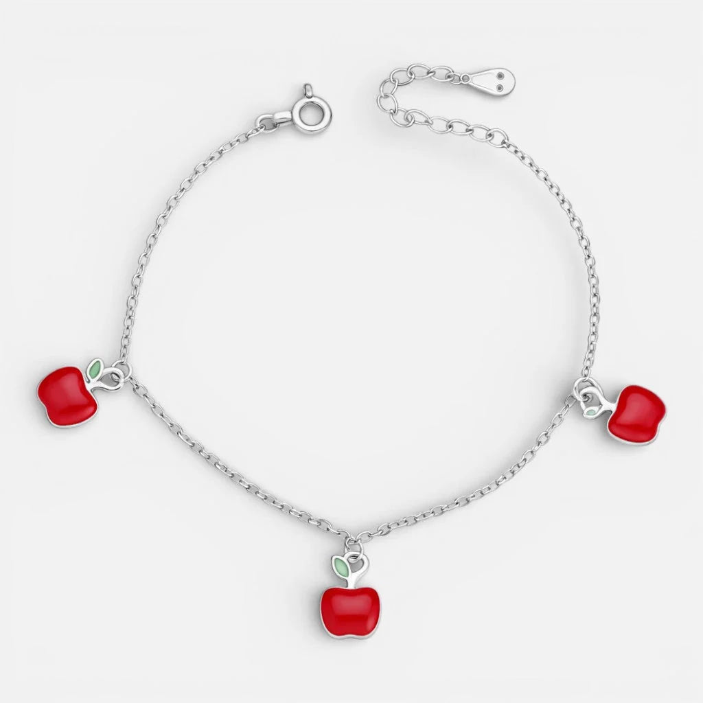 Pulsera Manzanas Esmaltada