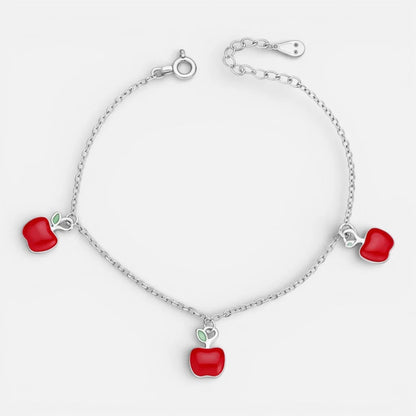 Pulsera Manzanas Esmaltada