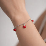 Pulsera Manzanas Esmaltada